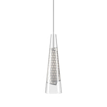 Load image into Gallery viewer, Cono di Luce LED Pendant Light in Grey (Small).
