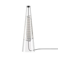 Load image into Gallery viewer, Cono di Luce LED Table Lamp in Grey.
