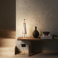 Load image into Gallery viewer, Cono di Luce LED Table Lamp in living room.
