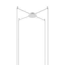 Load image into Gallery viewer, Radial Canopy in Matte White (4-Light).
