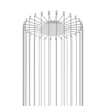 Load image into Gallery viewer, Radial Canopy in Matte White (28-Light).
