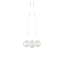 Load image into Gallery viewer, Random Cloud LED Pendant Light in Frosted White (9.05-Inch/7-Light).
