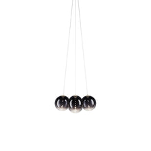 Load image into Gallery viewer, Random Cloud LED Pendant Light in Glossy Smoke (9.05-Inch/7-Light).
