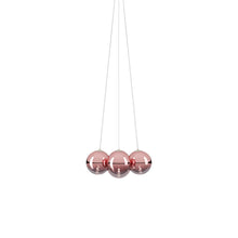 Load image into Gallery viewer, Random Cloud LED Pendant Light in Rose Gold (9.05-Inch/7-Light).
