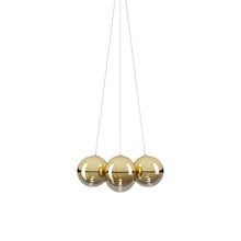 Load image into Gallery viewer, Random Cloud LED Pendant Light in Gold (11.02-Inch/7-Light).
