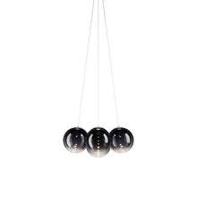 Load image into Gallery viewer, Random Cloud LED Pendant Light in Glossy Smoke (11.02-Inch/7-Light).
