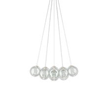 Load image into Gallery viewer, Random Cloud LED Pendant Light in Clear (9.05-Inch/14-Light).
