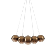 Load image into Gallery viewer, Random Cloud LED Pendant Light in Glossy Bronze (11.02-Inch/14-Light).
