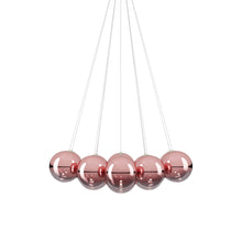 Load image into Gallery viewer, Random Cloud LED Pendant Light in Rose Gold (11.02-Inch/14-Light).
