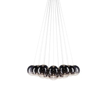 Load image into Gallery viewer, Random Cloud LED Pendant Light in Glossy Smoke (9.05-Inch/19-Light).
