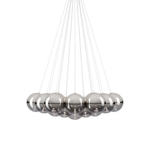 Load image into Gallery viewer, Random Cloud LED Pendant Light in Chrome (11.02-Inch/19-Light).
