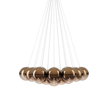 Load image into Gallery viewer, Random Cloud LED Pendant Light in Glossy Bronze (11.02-Inch/19-Light).
