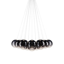 Load image into Gallery viewer, Random Cloud LED Pendant Light in Glossy Smoke (11.02-Inch/19-Light).
