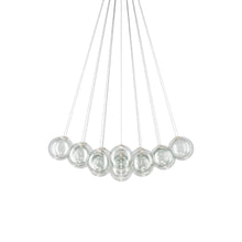 Load image into Gallery viewer, Random Cloud LED Pendant Light in Clear (9.05-Inch/23-Light).
