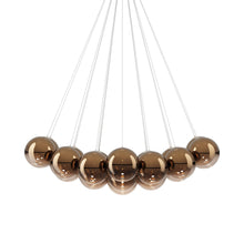 Load image into Gallery viewer, Random Cloud LED Pendant Light in Glossy Bronze (11.02-Inch/23-Light).
