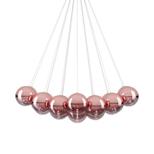 Load image into Gallery viewer, Random Cloud LED Pendant Light in Rose Gold (11.02-Inch/23-Light).
