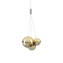 Load image into Gallery viewer, Random LED Pendant Light in Gold.
