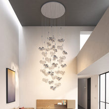 Load image into Gallery viewer, Random LED Pendant Light in living room.
