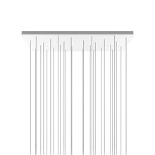 Load image into Gallery viewer, Rectangular Canopy in Matte White (28-Light).
