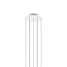 Load image into Gallery viewer, Round Canopy in Matte White (7-Light).
