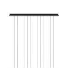 Load image into Gallery viewer, Track Canopy in Matte Black (Long).
