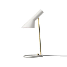Load image into Gallery viewer, AJ Table Lamp in Matte White/Pale Rose (Small).
