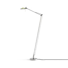Load image into Gallery viewer, Berenice Floor Lamp in Aluminium/Sage Green.
