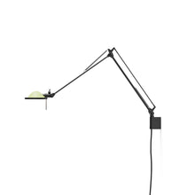Load image into Gallery viewer, Berenice Wall Light in Black/Sage Green.
