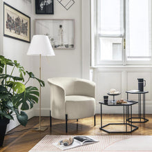 Load image into Gallery viewer, Costanza Floor Lamp in living room.
