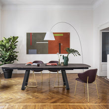 Load image into Gallery viewer, Costanza Lady Floor Lamp in living room.
