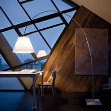 Load image into Gallery viewer, Costanza Lady Floor Lamp in living room.
