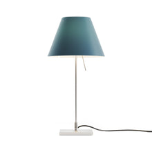 Load image into Gallery viewer, Costanzina Table Lamp in Alu/Petroleum Blue.
