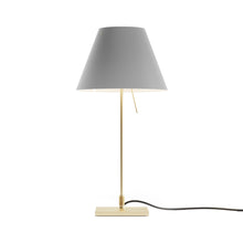 Load image into Gallery viewer, Costanzina Table Lamp in Brass/Concrete Grey.
