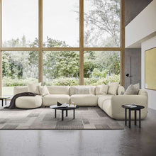 Load image into Gallery viewer, Counterbalance LED Floor Lamp in living room.
