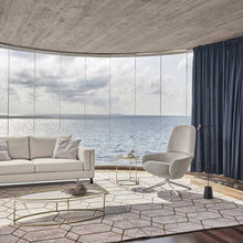 Load image into Gallery viewer, Counterbalance LED Floor Lamp in living room.
