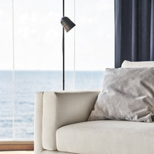 Load image into Gallery viewer, Counterbalance LED Floor Lamp in living room.
