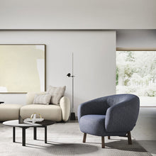 Load image into Gallery viewer, Counterbalance LED Floor Lamp in living room.
