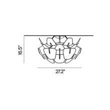 Load image into Gallery viewer, Hope Ceiling Light - line drawing.
