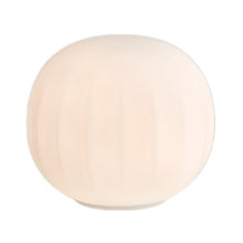 Load image into Gallery viewer, Lita Table Lamp in White (Large/Stemless).
