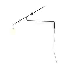 Load image into Gallery viewer, Malamata Wall Light in Matt Black.
