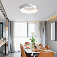 Load image into Gallery viewer, Chicago LED Flush Mount Ceiling Light in dining room.
