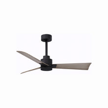 Load image into Gallery viewer, Alessandra Indoor / Outdoor Ceiling Fan in Matte Black/Gray Ash (42-Inch).
