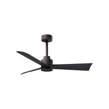 Load image into Gallery viewer, Alessandra Indoor / Outdoor Ceiling Fan in Textured Bronze/Matte Black (42-Inch).
