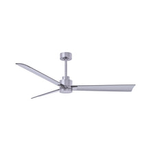 Load image into Gallery viewer, Alessandra Indoor / Outdoor Ceiling Fan in Brushed Nickel/Brushed Nickel (56-Inch).
