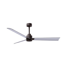 Load image into Gallery viewer, Alessandra Indoor / Outdoor Ceiling Fan in Textured Bronze/Brushed Nickel (56-Inch).
