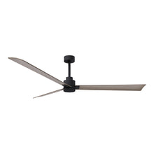Load image into Gallery viewer, Alessandra Indoor / Outdoor Ceiling Fan in Matte Black/Gray Ash (72-Inch).
