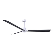 Load image into Gallery viewer, Alessandra Indoor / Outdoor Ceiling Fan in Matte White/Matte Black (72-Inch).
