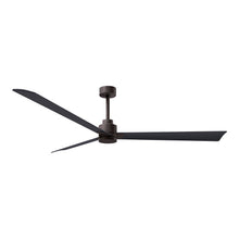 Load image into Gallery viewer, Alessandra Indoor / Outdoor Ceiling Fan in Textured Bronze/Matte Black (72-Inch).
