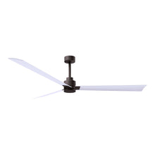 Load image into Gallery viewer, Alessandra Indoor / Outdoor Ceiling Fan in Textured Bronze/Matte White (72-Inch).
