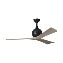 Load image into Gallery viewer, Irene Ceiling Fan in Matte Black/Gray Ash(3-Blade/52-Inch).
